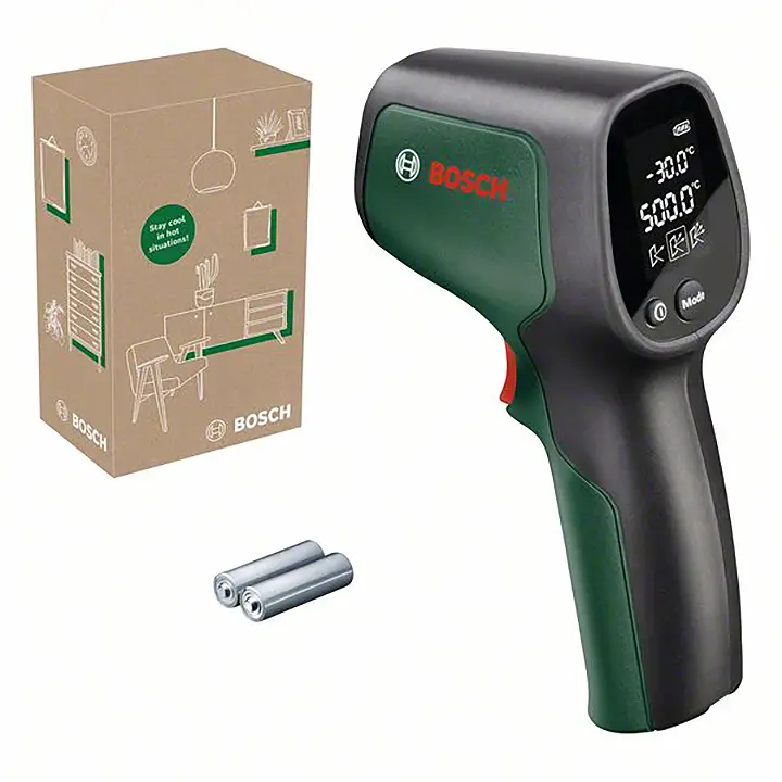 Универсальный термометр Bosch Home and Garden UniversalTemp 06036831Z0, диапазон температур: -30 - 40 °C.