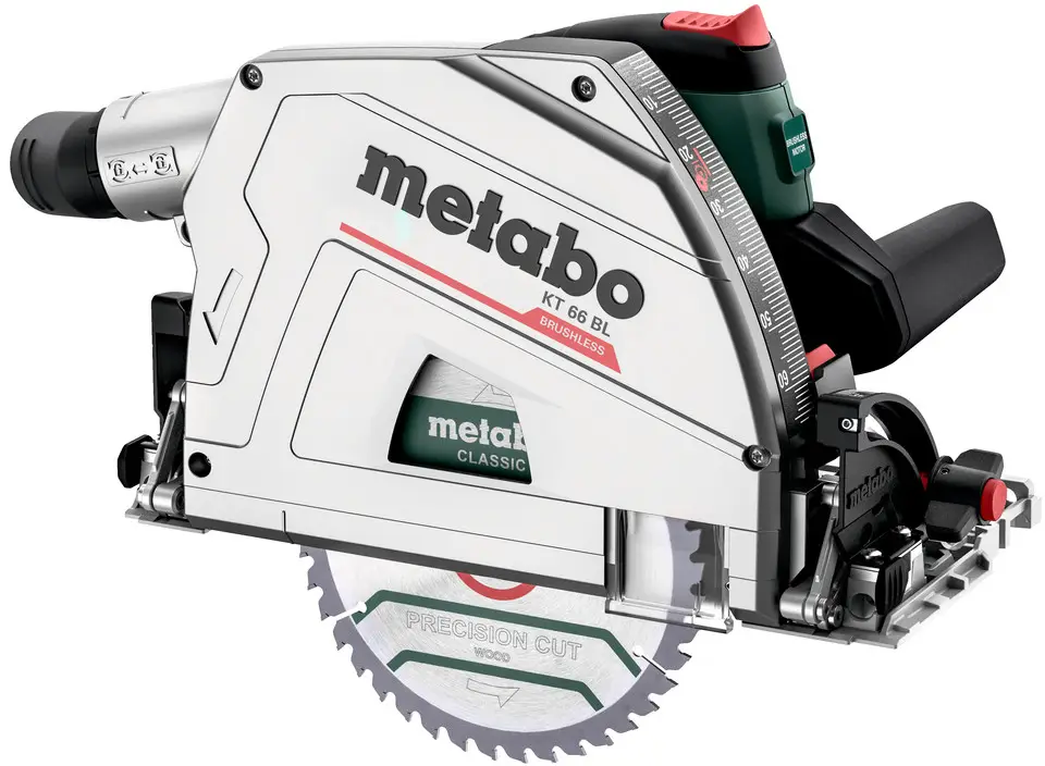 Дисковая пила Metabo KT 66 BL Макс. глубина реза (90°) 66 мм