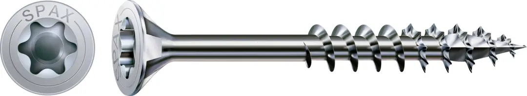 SPAX 0191010500605 R 88091 Senkkopf/T-STAR TG Винт по дереву 5 мм 60 мм T-STAR плюс сталь WIROX 500 шт.