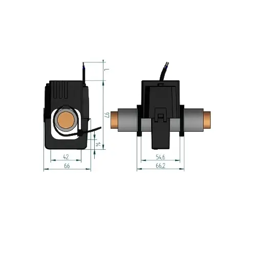 Celsa TQ 42 1000/5A 0.5VA Cl. 0.5 70006-1329 Трансформатор струму для перетворення кабелю Первинний струм 1000 A Вторинний струм 5