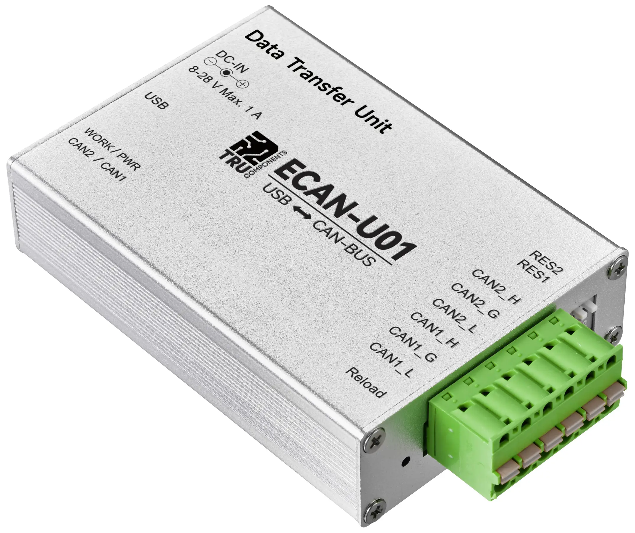 CAN-преобразователь TRU COMPONENTS TC-12626060 USB, CAN-шина 5 В/постоянного тока