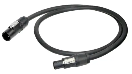 Кабель Neutrik NKPH03-A2A1-M0200 1027565, H07RN-F 3x1,5 мм², 2 м
