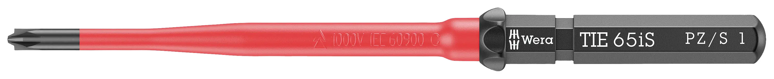 Сменная отвертка Wera Kraftform Kompakt VDE 65 iS PZ/S # 1 x 157 мм TIE 05006530001 Плюс/Минус 1 мм