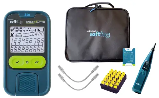 Тестер кабелів 226112 Softing CM210kit мережевий