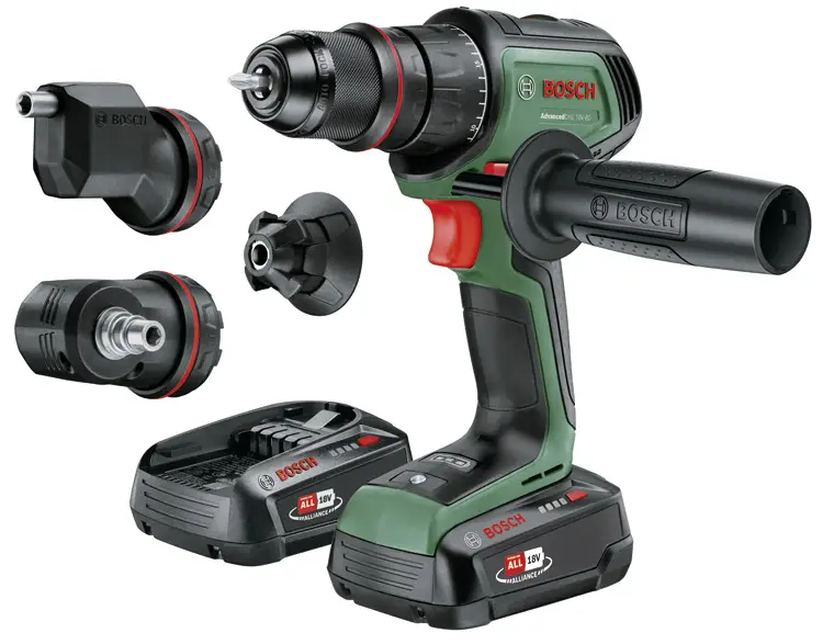 Аккумуляторная дрель-шуруповерт Bosch Home and Garden AdvancedDrill 18V-80 QuickSnap 06039E2004 18,0 В 2500 Ач, бесщеточный двигат