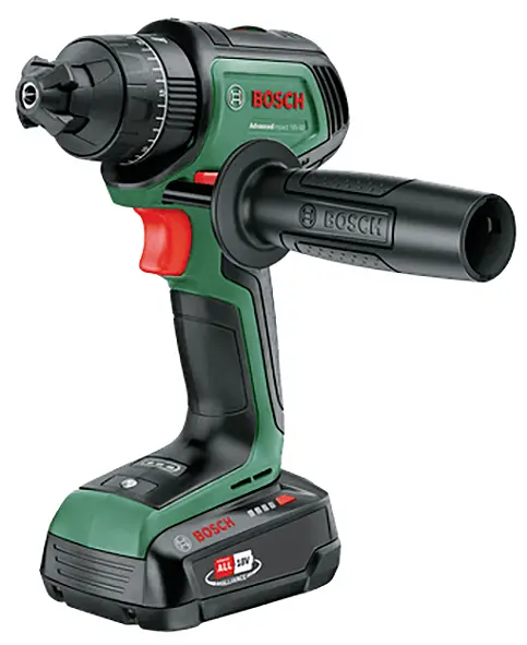 Аккумуляторная ударная дрель Bosch Home and Garden AdvancedImpact 18V-80 QuickSnap, в комплекте с аккумулятором.