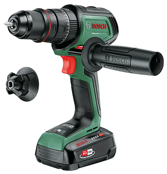 Аккумуляторная ударная дрель Bosch Home and Garden AdvancedImpact 18V-80 QuickSnap, в комплекте с аккумулятором.