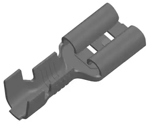 Vogt Verbindungstechnik 3831v.67 Гнездовой плоский разъем 500 шт.