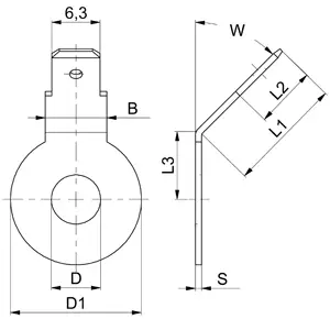 Vogt Verbindungstechnik 3869n45.67 Pin 500 шт.