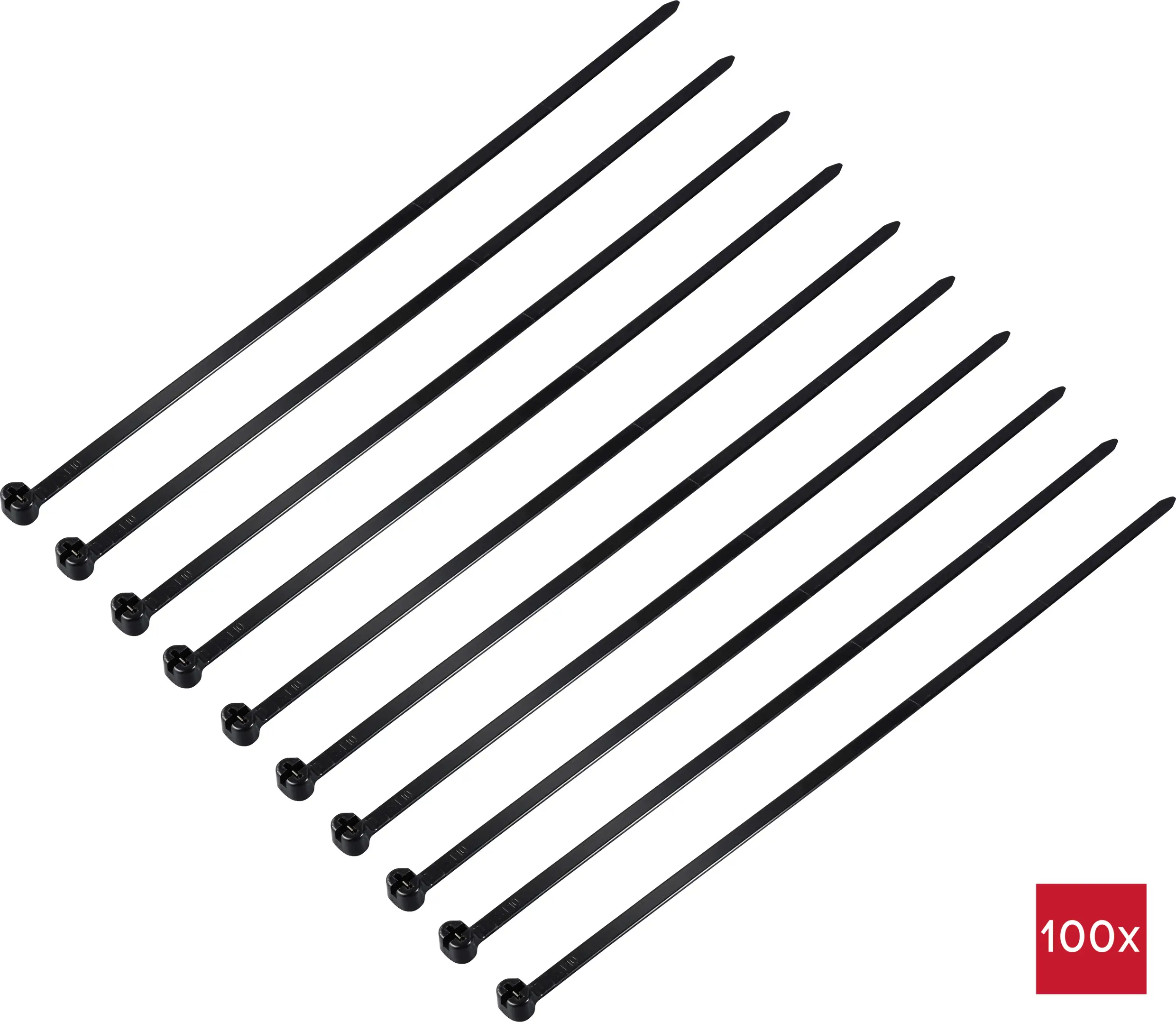 Кабельная стяжка TRU COMPONENTS TC-12814200, 370 мм, полиамид 6.6, 100 шт.