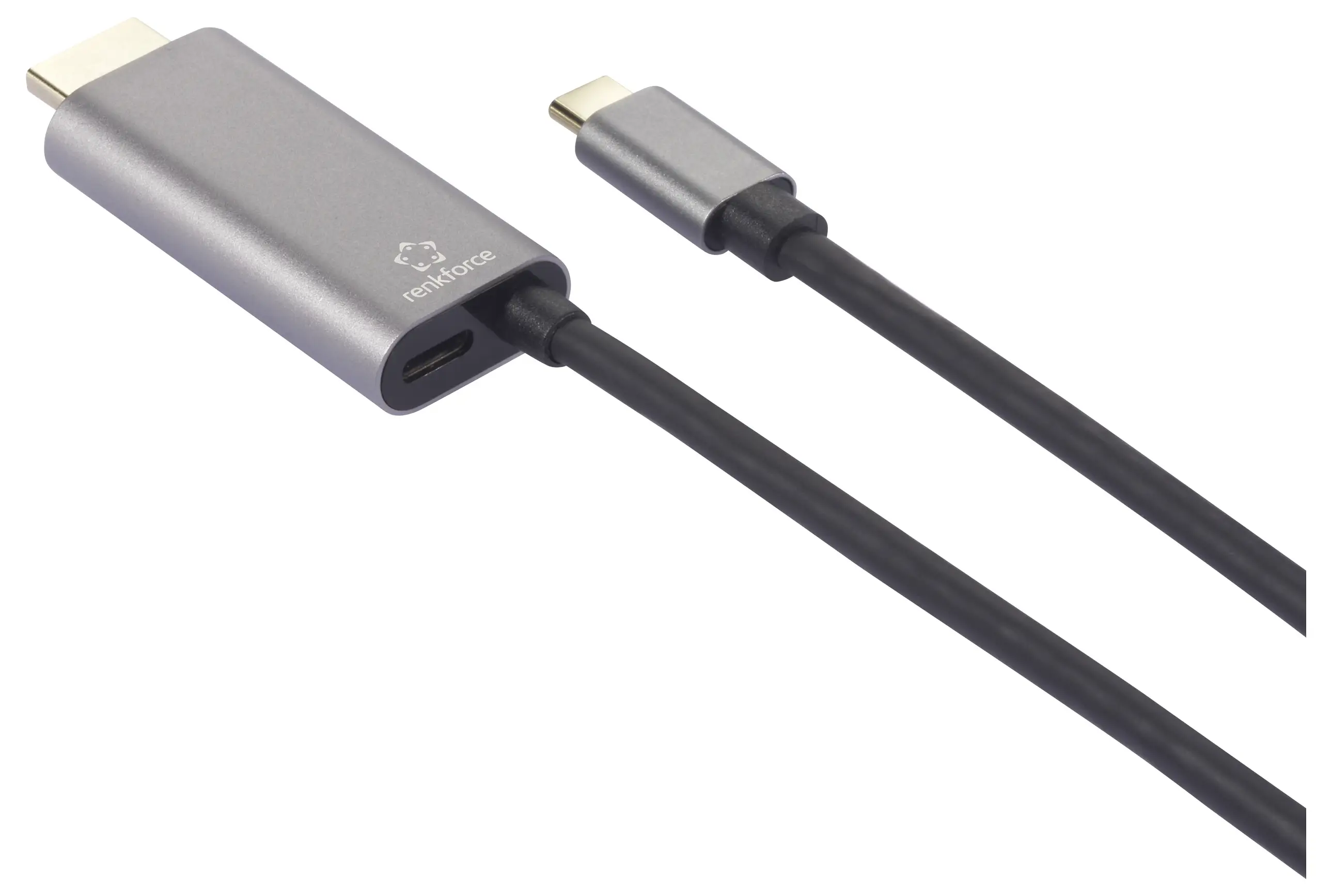 Кабель Renkforce RF-6409790 USB-C® HDMI 2.0 для дисплея, USB-C® на HDMI-A, 1,50 м