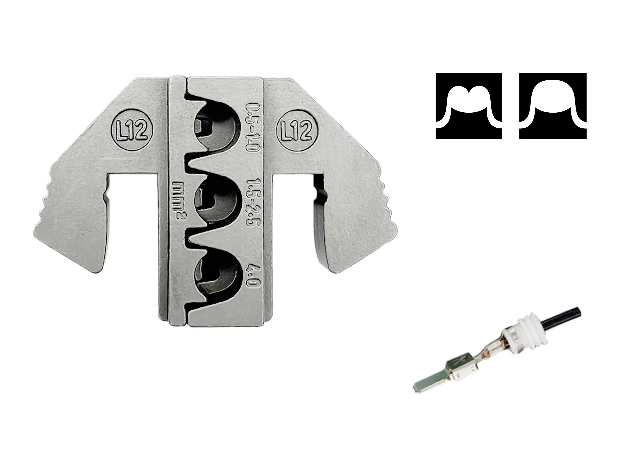 Обжимная матрица для TOOLCRAFT TO-9616536, 0,5–4 мм²