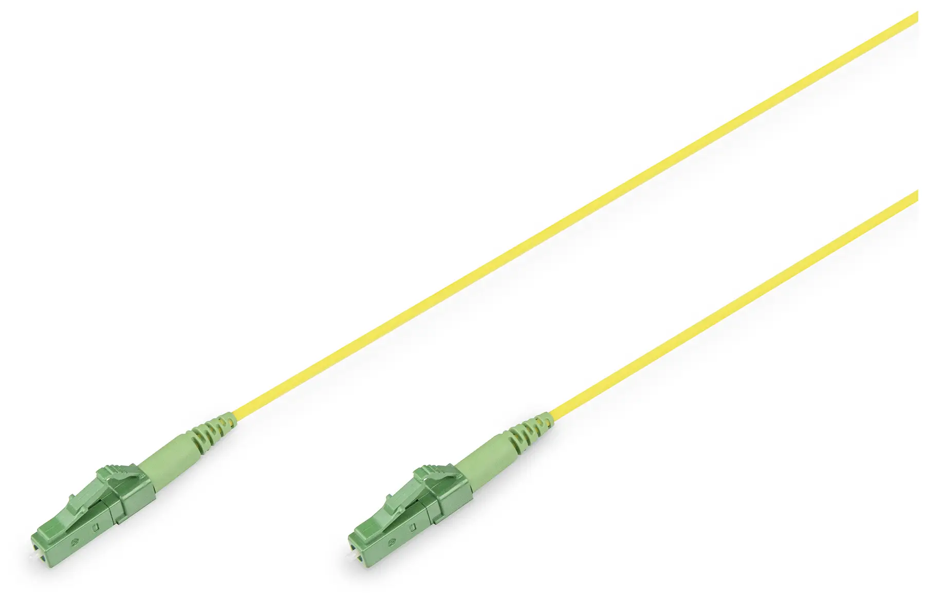 Оптоволоконный кабель Digitus DK-2933-05-APC-SX, 3 м, желтый [1 штекер LC/APC 8°, штекер LC APC - 1 штекер LC APC, штекер LC/APC 8