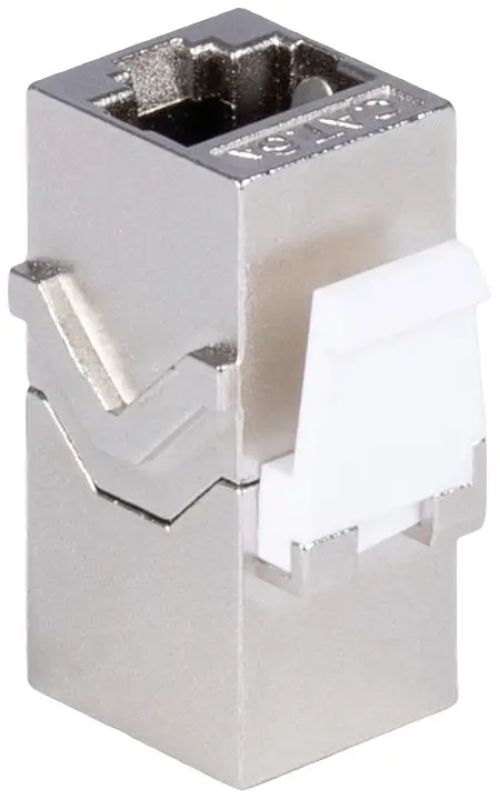 Адаптер RJ45 LINDY CAT 6A Keystone 60188, CAT 6a, 1 шт.