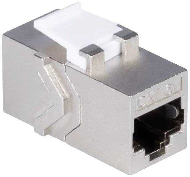 Адаптер RJ45 LINDY CAT 6A Keystone 60188, CAT 6a, 1 шт.