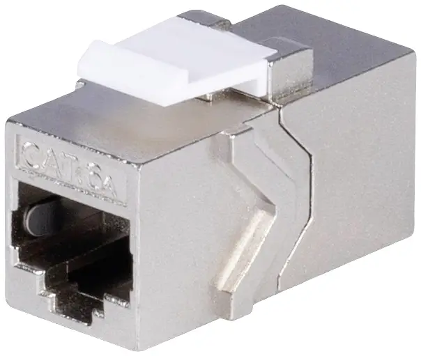 Адаптер RJ45 LINDY CAT 6A Keystone 60188, CAT 6a, 1 шт.