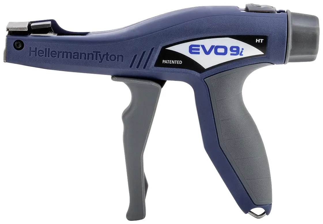 Инструмент для обжима кабельных стяжек HellermannTyton 110-88003 EVO9iHT-MET/PL-BU, 13,50 мм