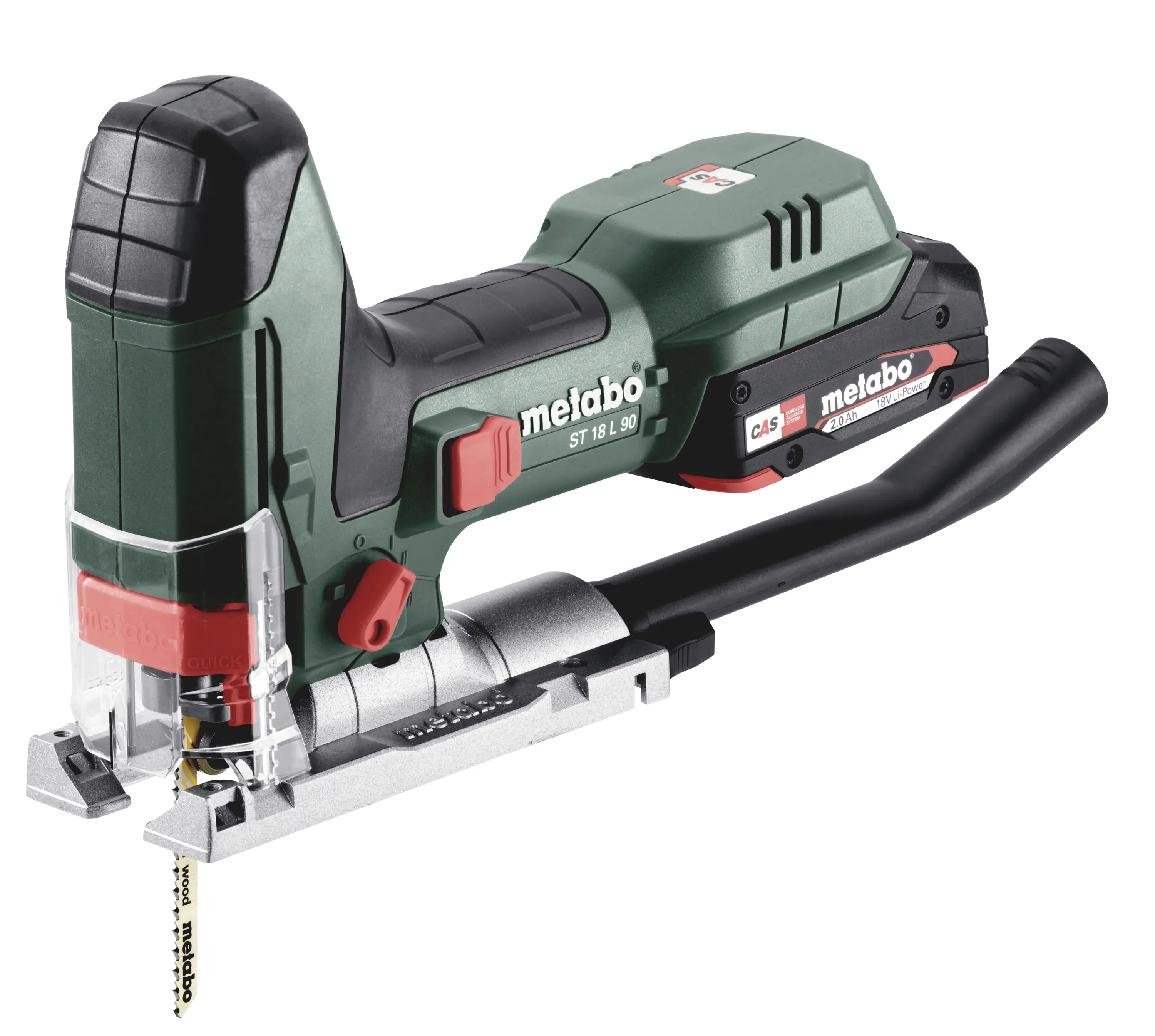Аккумуляторный лобзик Metabo ST 18 L 90 601047840 без аккумулятора 18 В Количество аккумуляторов в комплекте 0