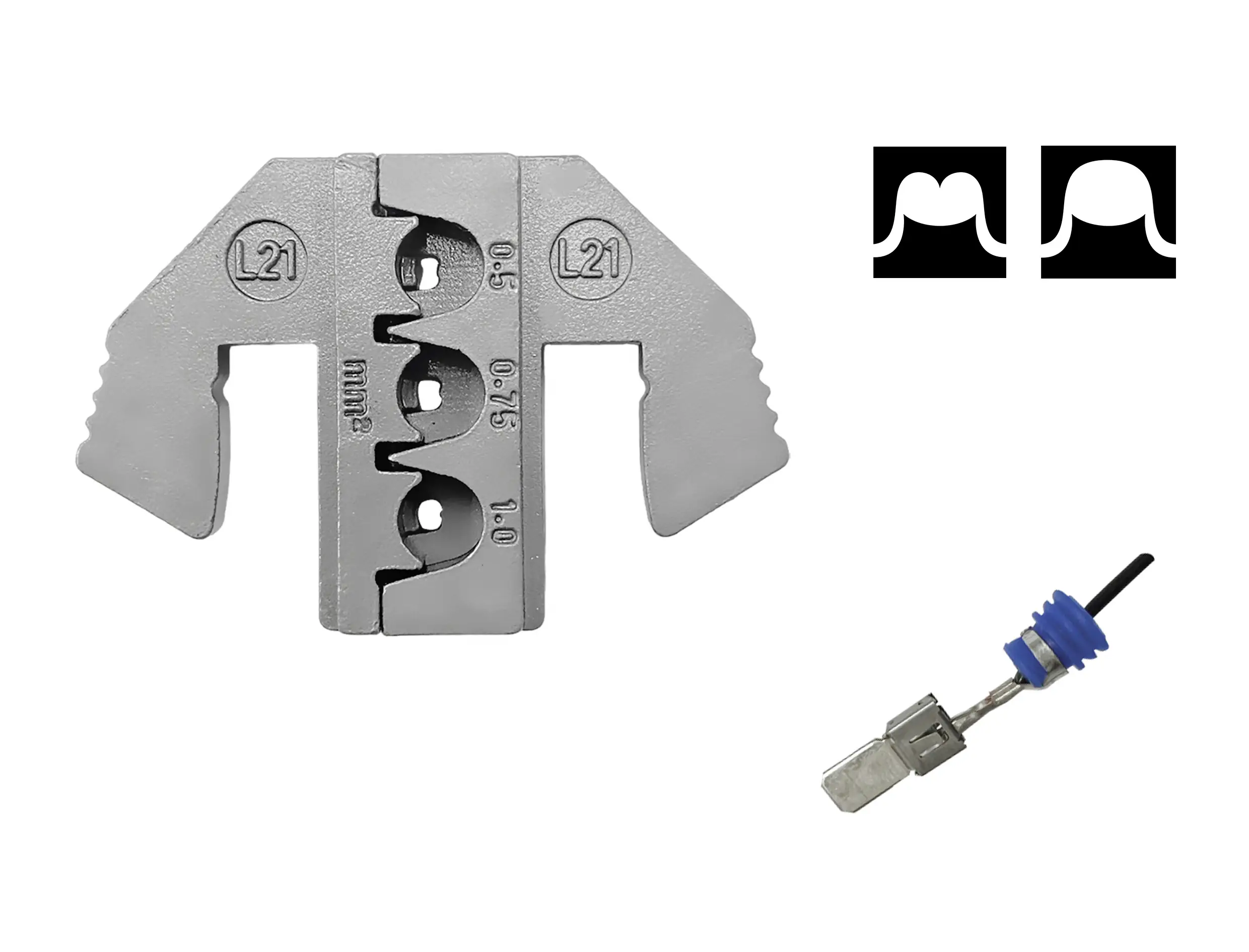 Вставка для обжимного инструмента TOOLCRAFT TO-9625872, 0,5–1 мм²