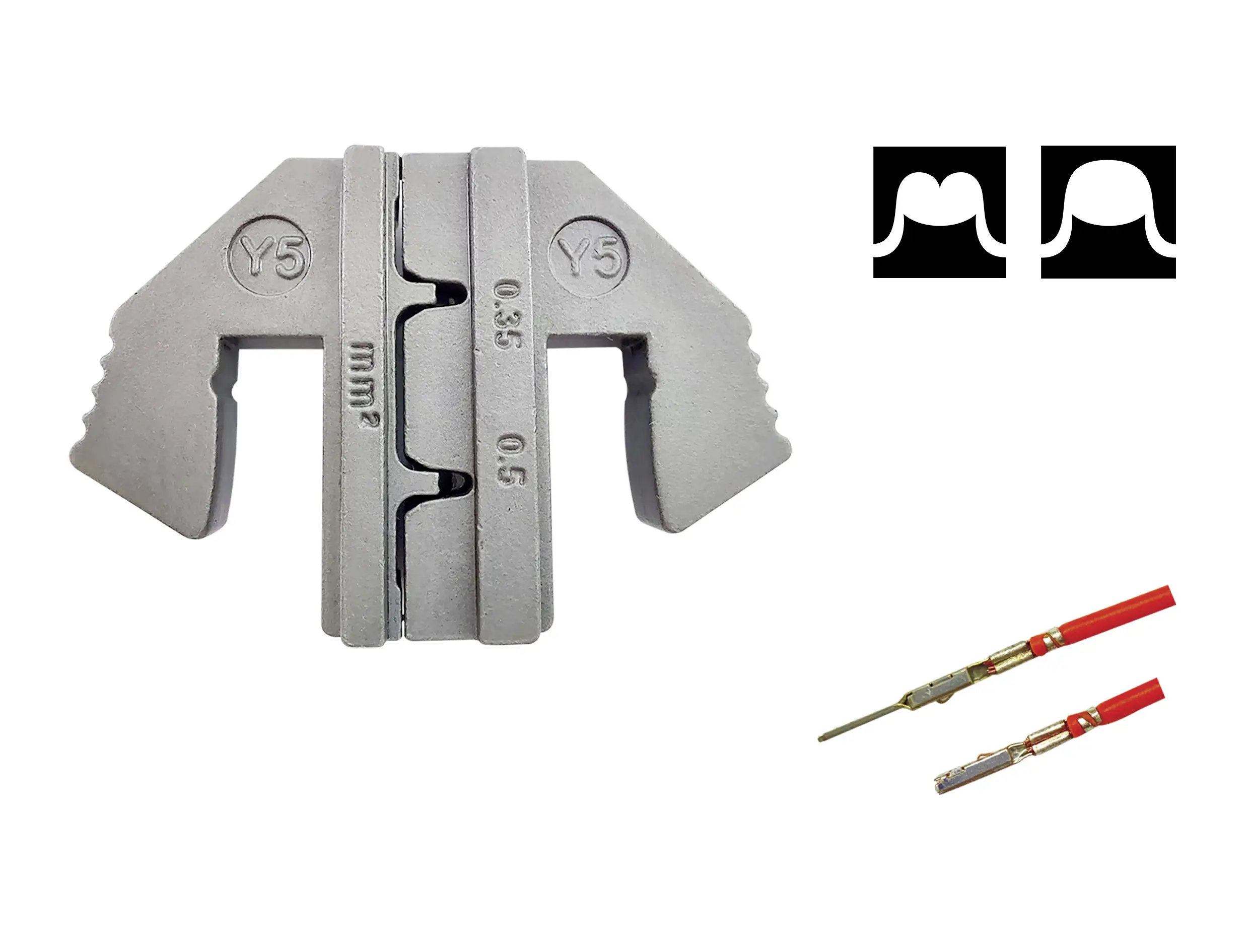 Вставка для обжимного инструмента TOOLCRAFT TO-9625890, 0,35–0,5 мм²
