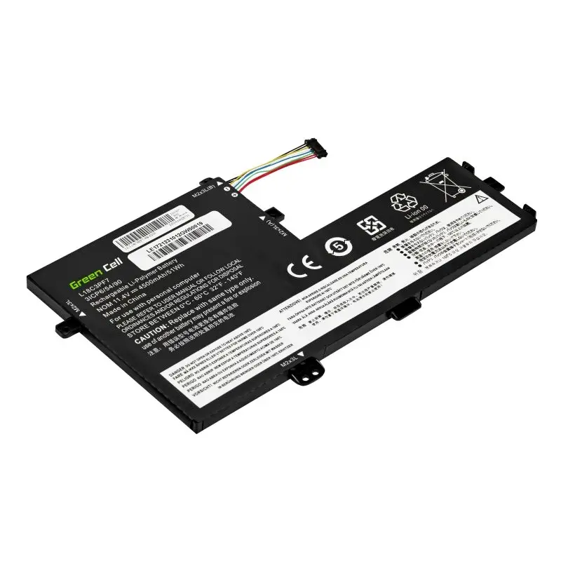 Аккумулятор для ноутбука Green Cell GC-LE172, 11,4 В, 4500 мА·ч