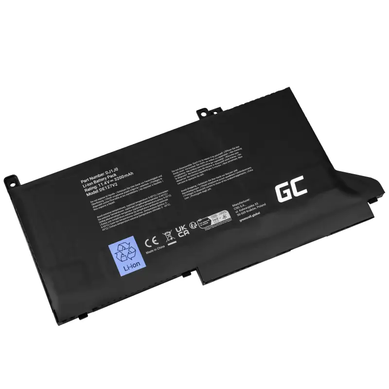 Аккумулятор для ноутбука Green Cell GC-DE127V2, 11,4 В, 2700 мАч