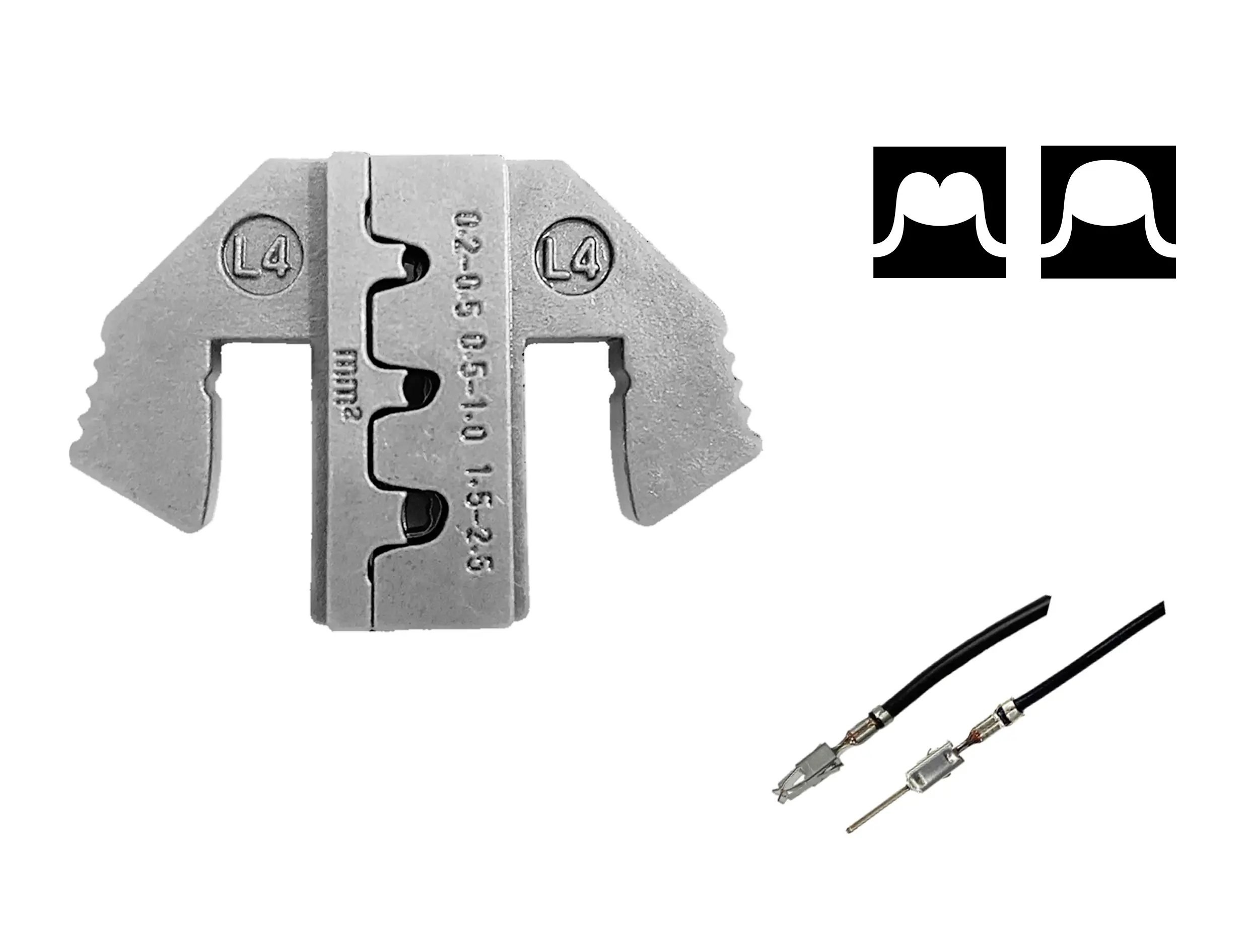 Вставка для обжимного инструмента TOOLCRAFT TO-9627228, 0,2–2,5 мм²