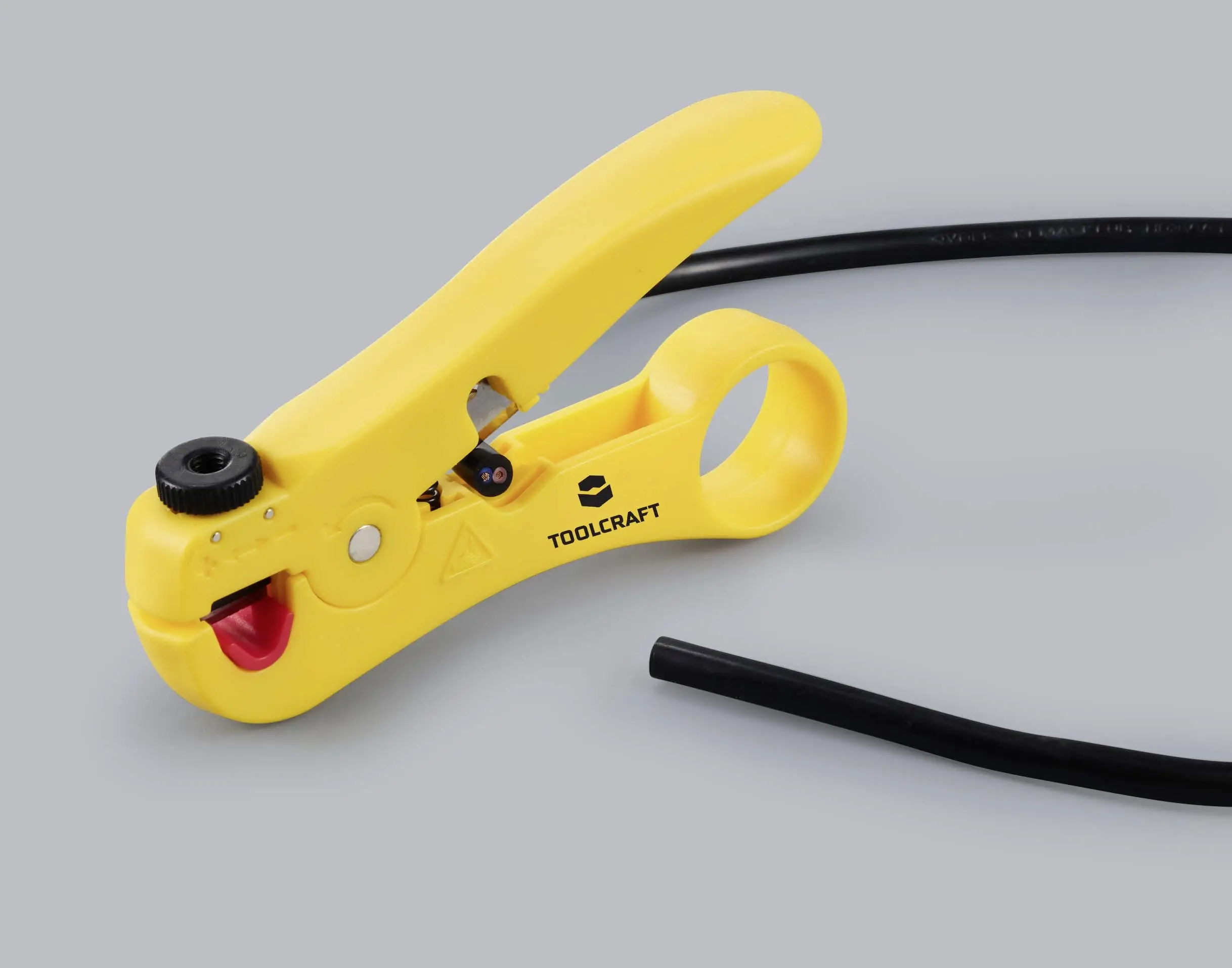 TOOLCRAFT TO-9627696 Инструмент для зачистки проводов, 3,5–9 мм, универсальный