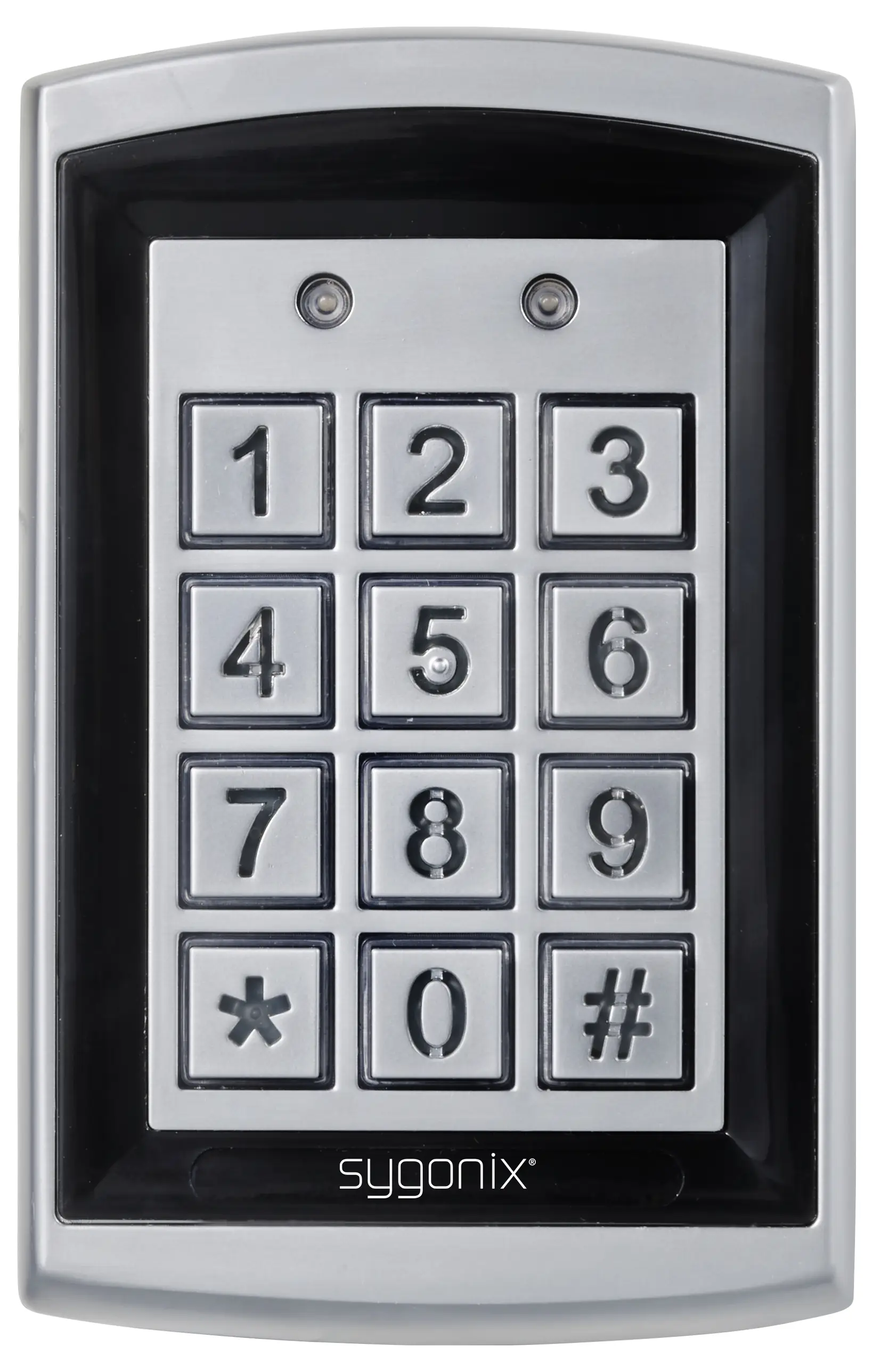 Клавиатура Sygonix SY-6428612 с RFID-кодом для поверхностного монтажа, 12 В постоянного/переменного тока, 24 В постоянного/перемен