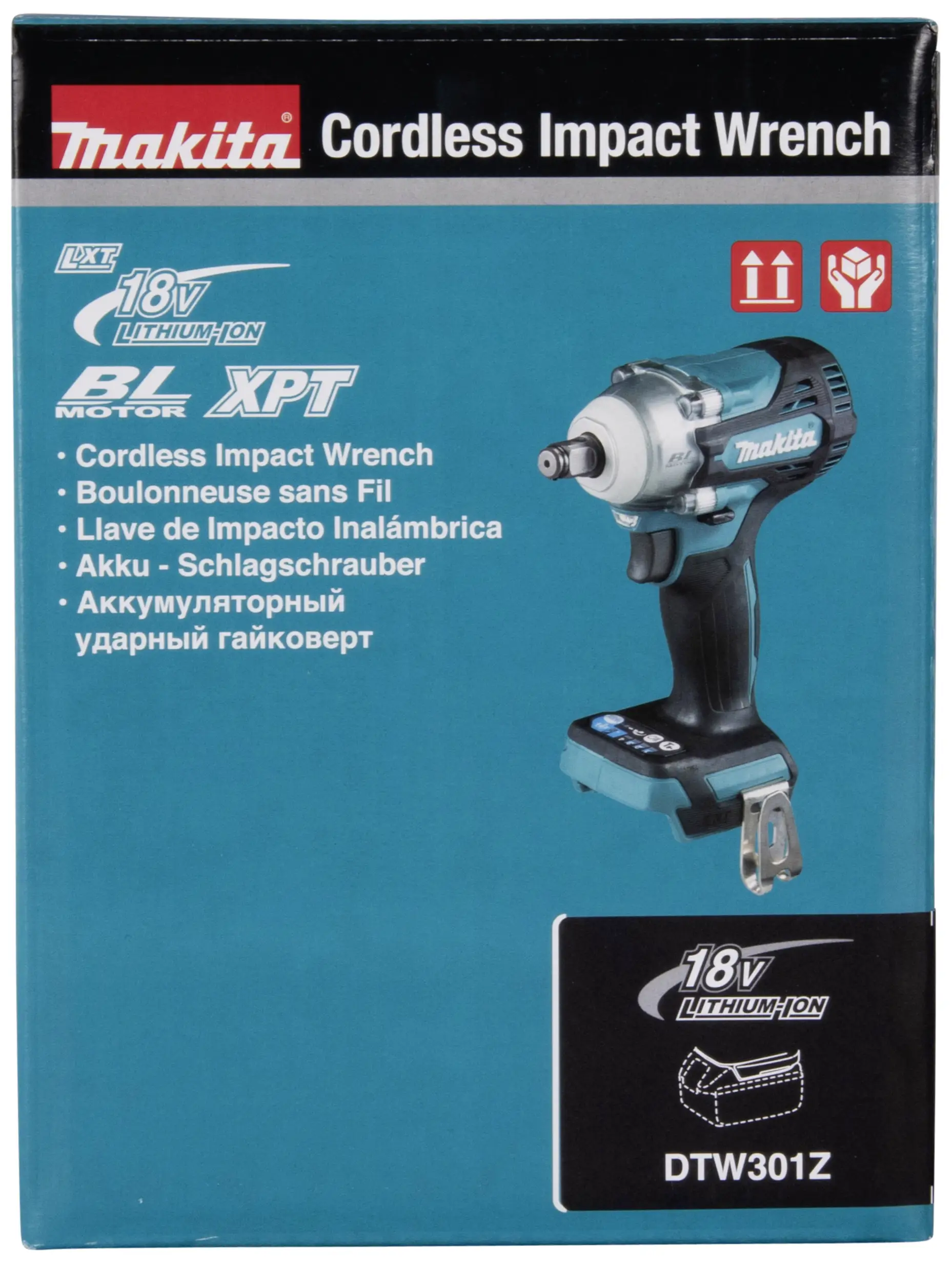 Аккумуляторная ударная отвертка Makita DTW301Z DTW301Z 18 В