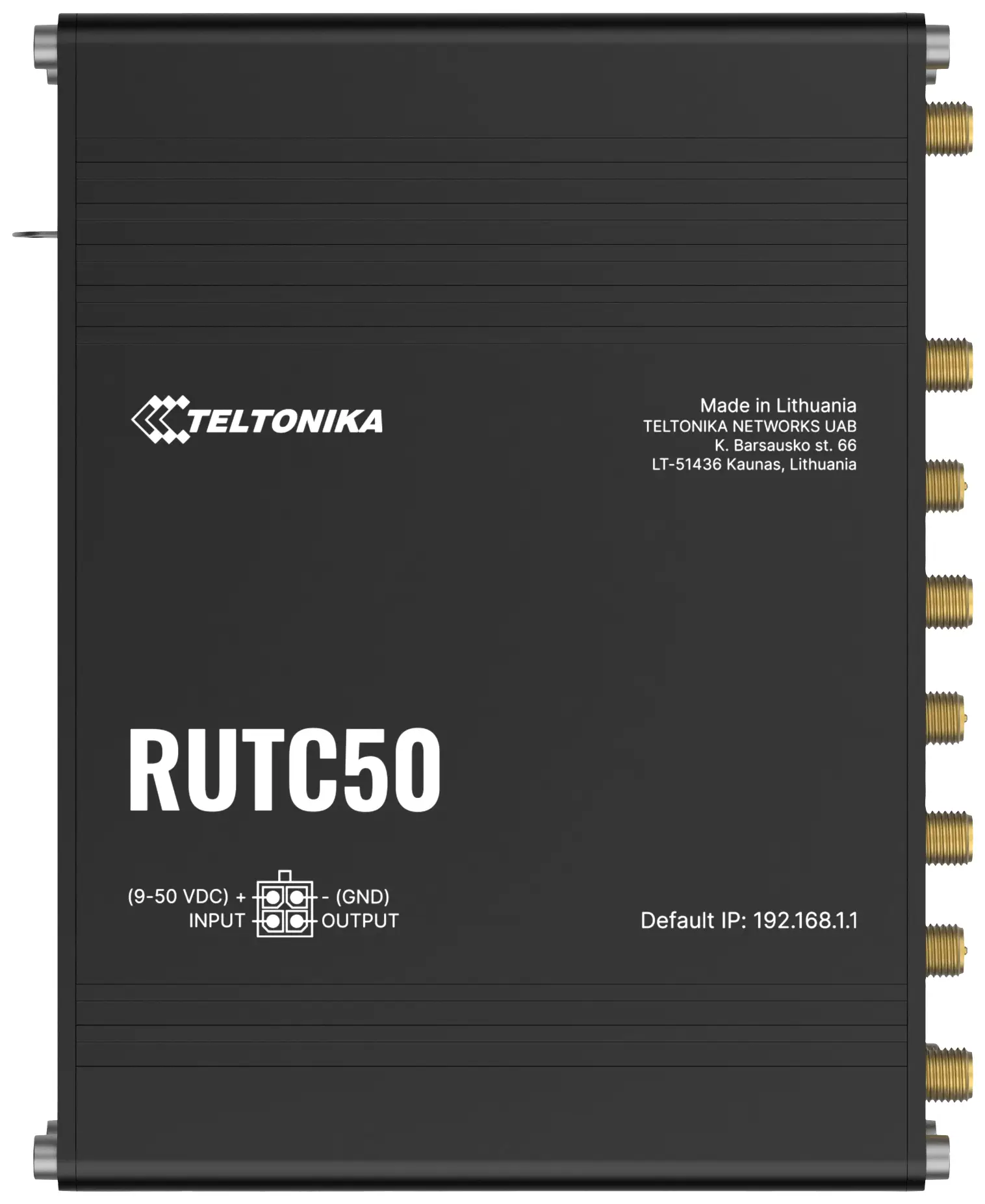 Вбудований Wi-Fi роутер Teltonika RUTC50: 5G 2,4 ГГц, 5 ГГц