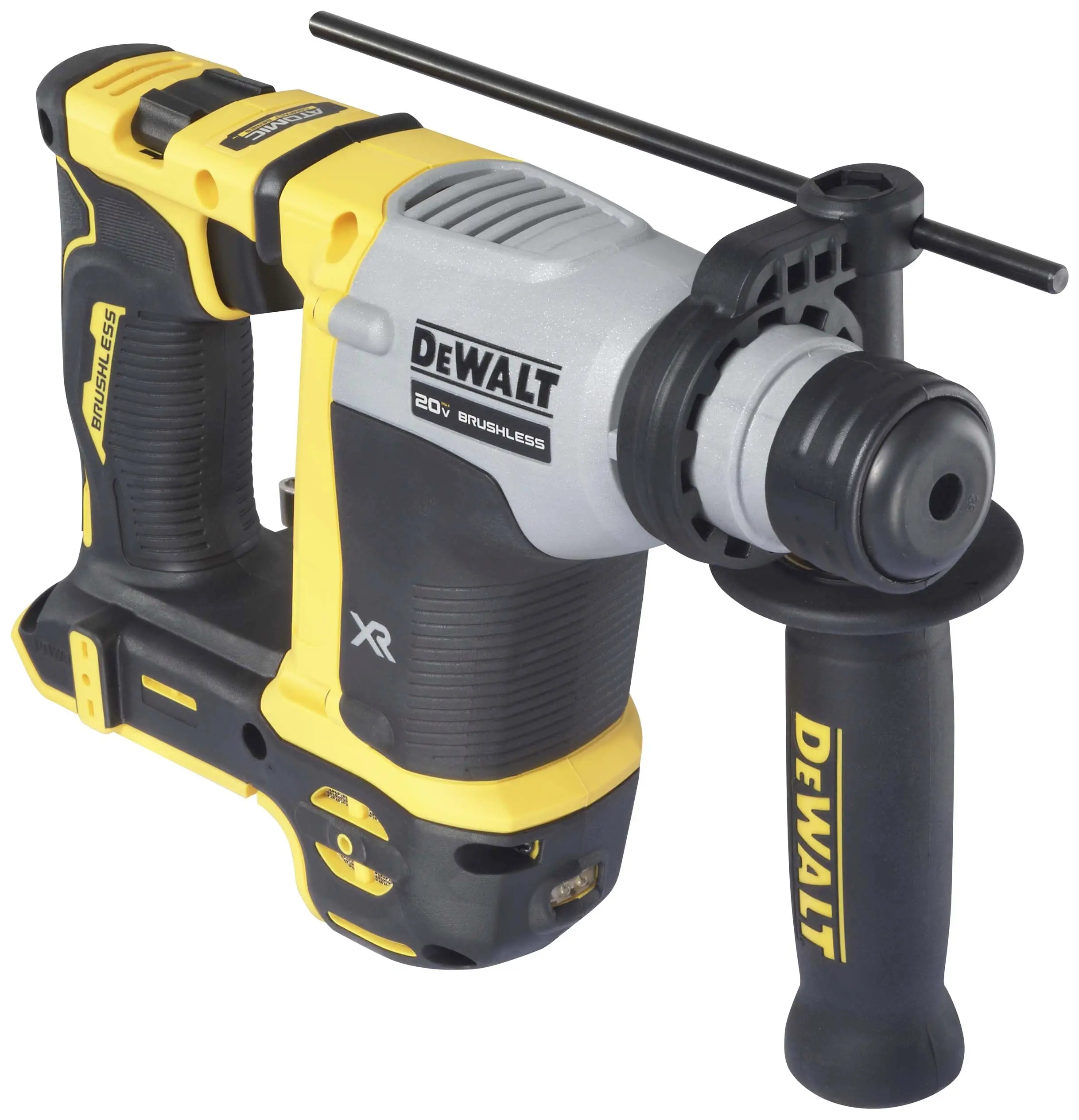 Аккумуляторная ударная дрель DEWALT SDS-Plus 18 В/постоянный ток, литий-ионный аккумулятор, 650 Вт, бесщеточный двигатель.