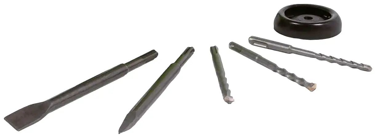 Перфоратор Zipper ZI-BHA1500DN SDS-Plus, 230 В, 1500 Вт, в комплекте с принадлежностями и кейсом.