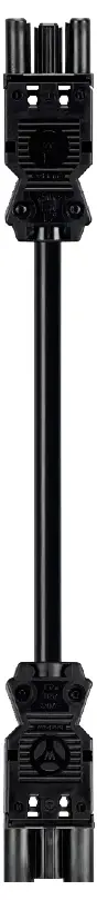 Соединительный кабель Wieland Electric 92.232.2000.1, черный, 2 м