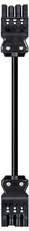 Соединительный кабель Wieland Electric 92.207.5000.1, черный, 5 м
