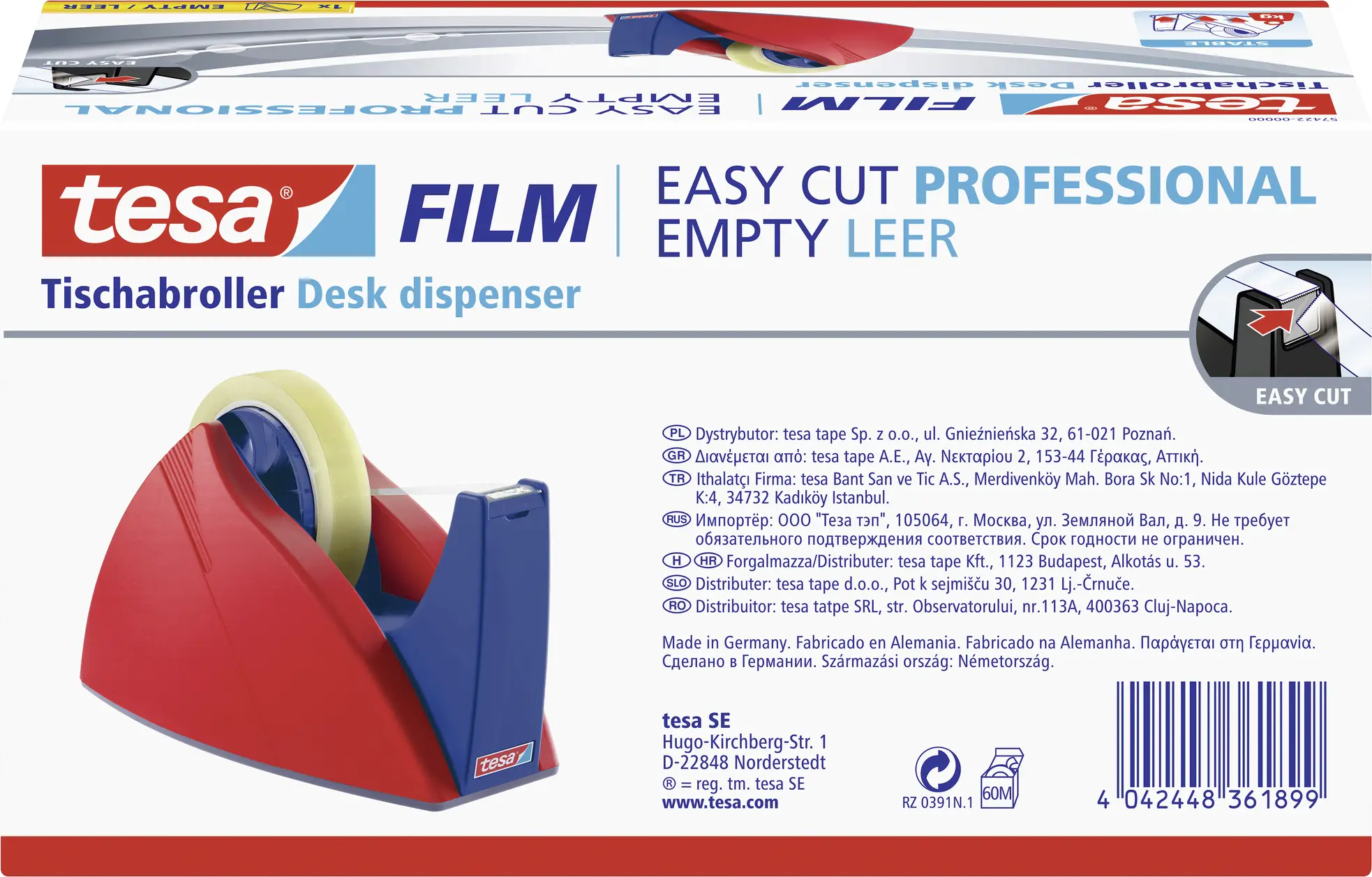 Диспенсер для ленты tesa tesa Easy Cut® 57422-00000-03 1 шт.