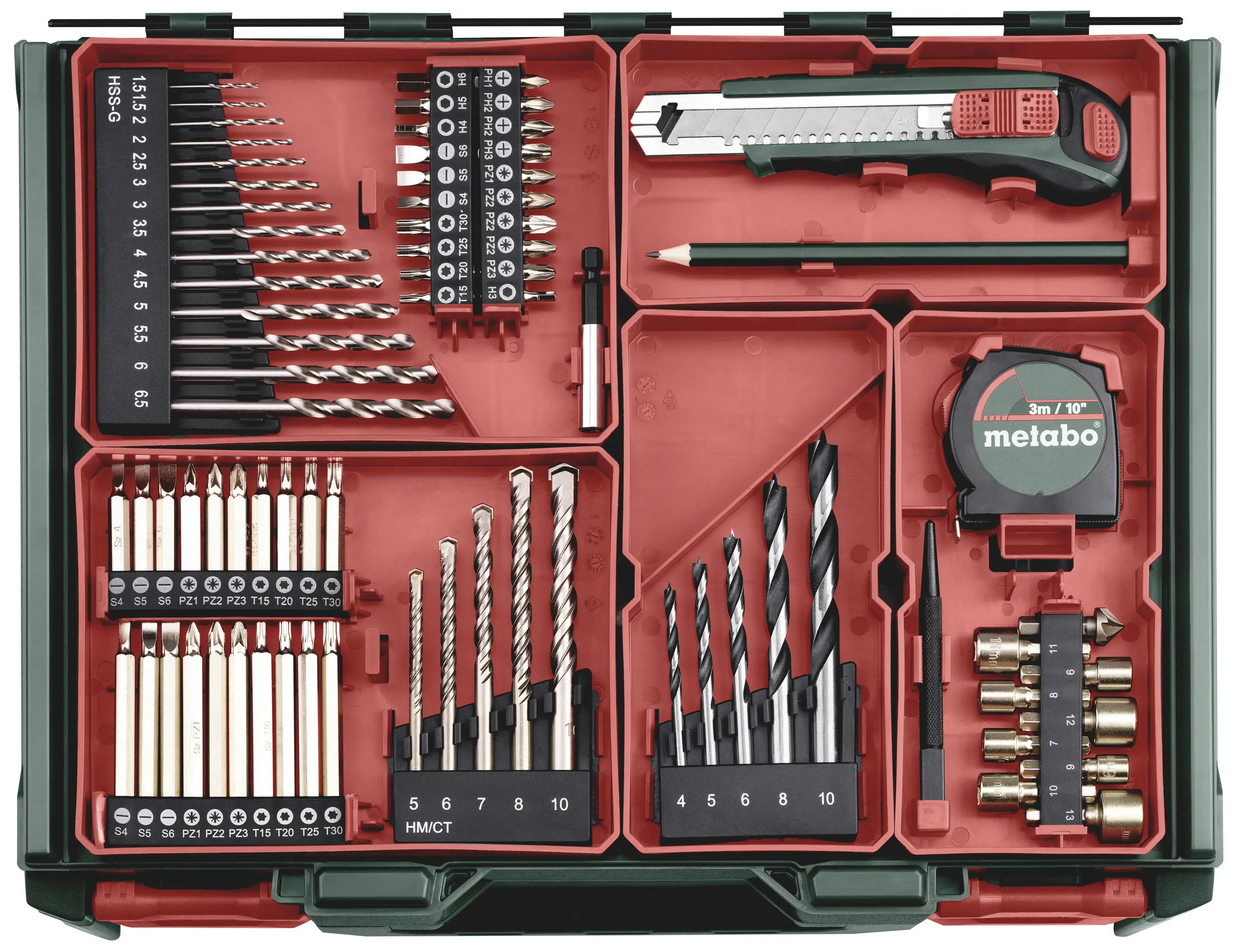 Аккумуляторный ударный шуруповерт Metabo SB 18 L BL Set 613157710, 65 Нм, 18 В. Количество входящих в комплект аккумуляторов: 2, 2