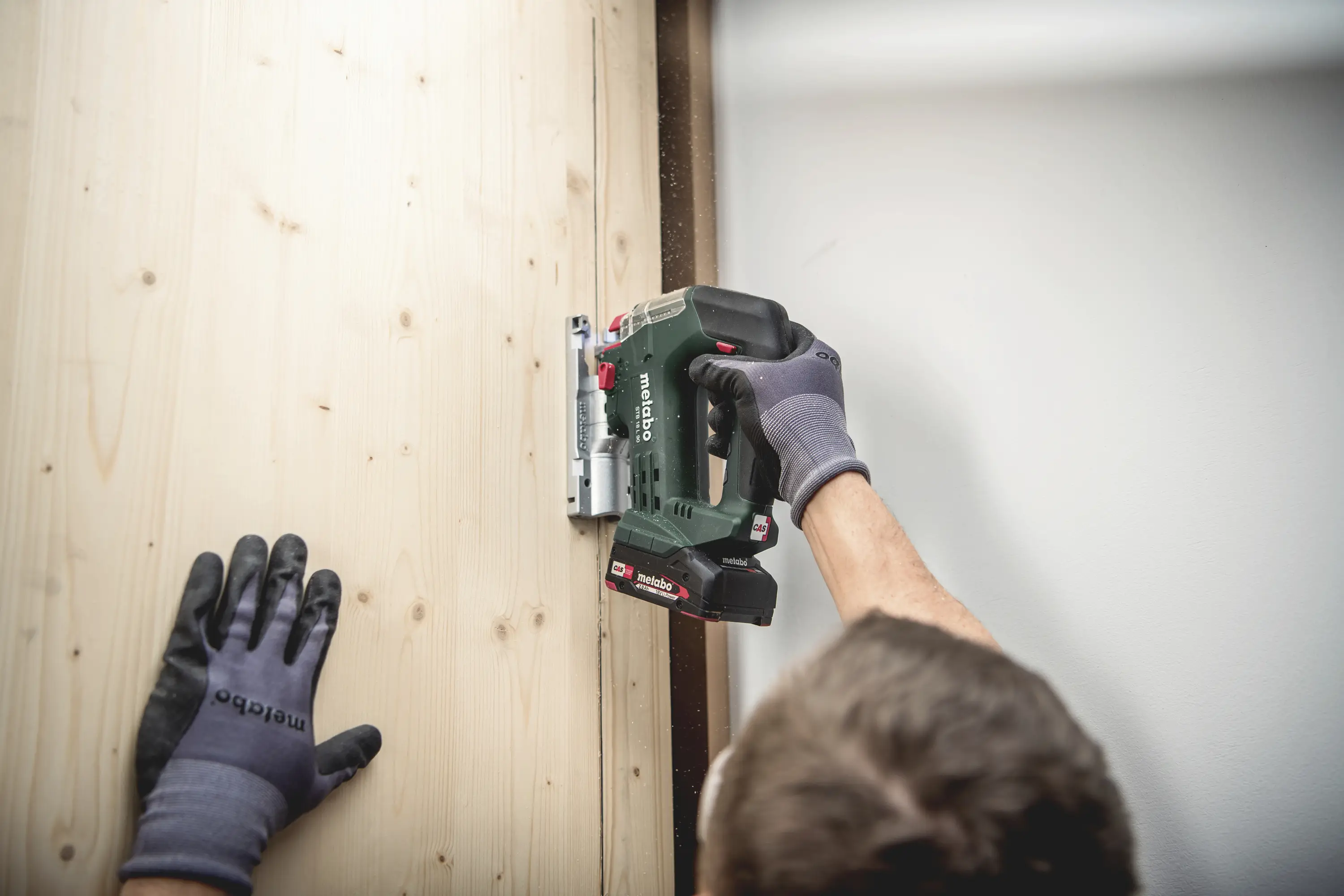 Аккумуляторный лобзик Metabo STB 18 L 90 601048850 бесщеточный, без аккумулятора, без зарядного устройства 18 В Количество аккумул