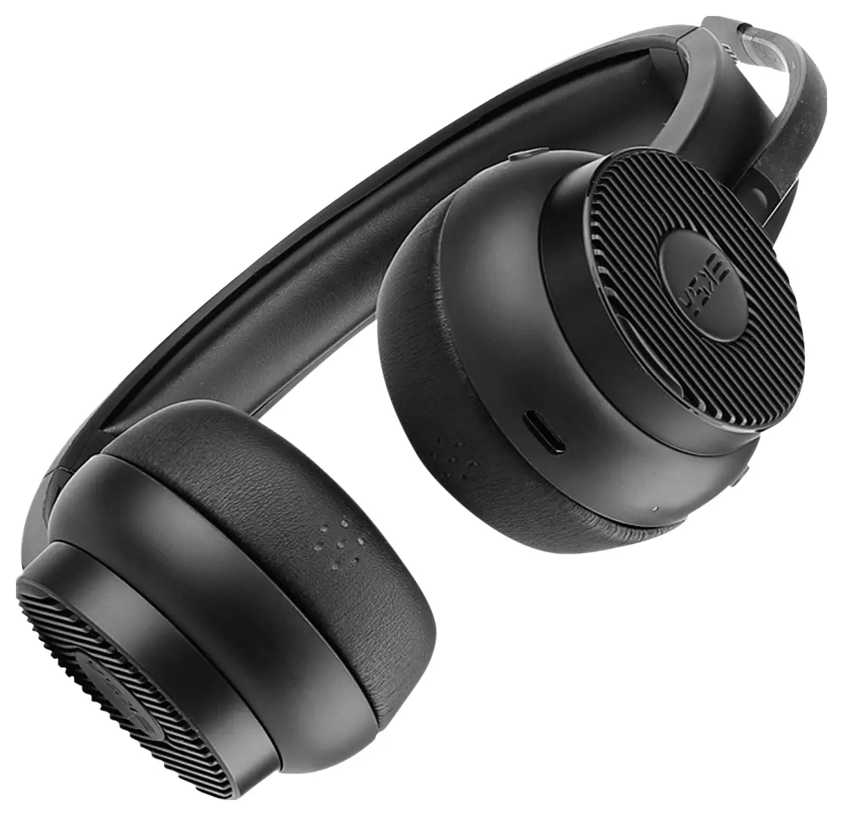 Накладные наушники Bluetooth EKSA H16 черные Шумоподавление, гарнитура с шумоподавлением микрофона, регулятор громкости, индикатор