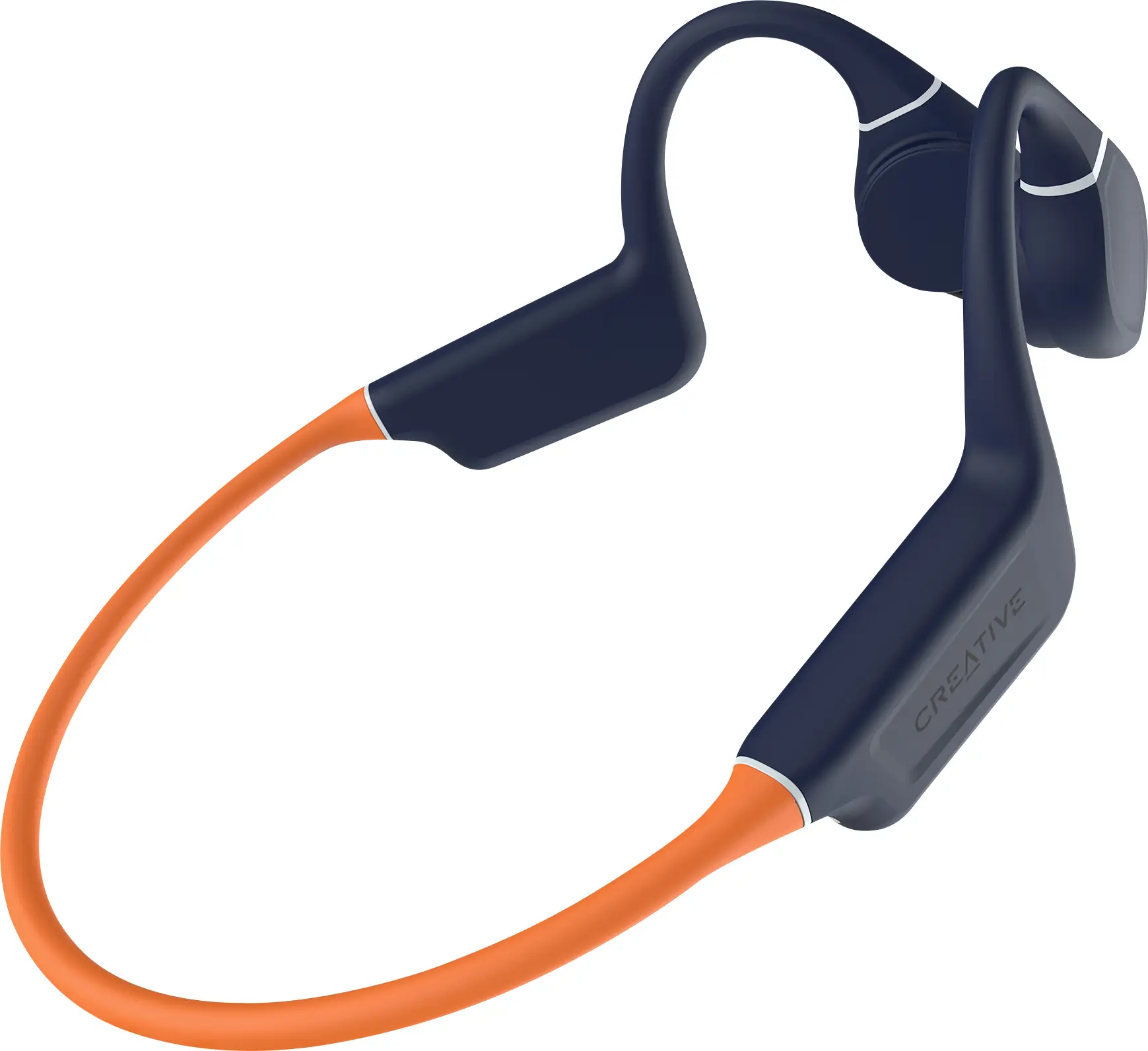 Накладні Bluetooth-стерео навушники Creative Outlier Free Pro+, водостійкі, помаранчеві
