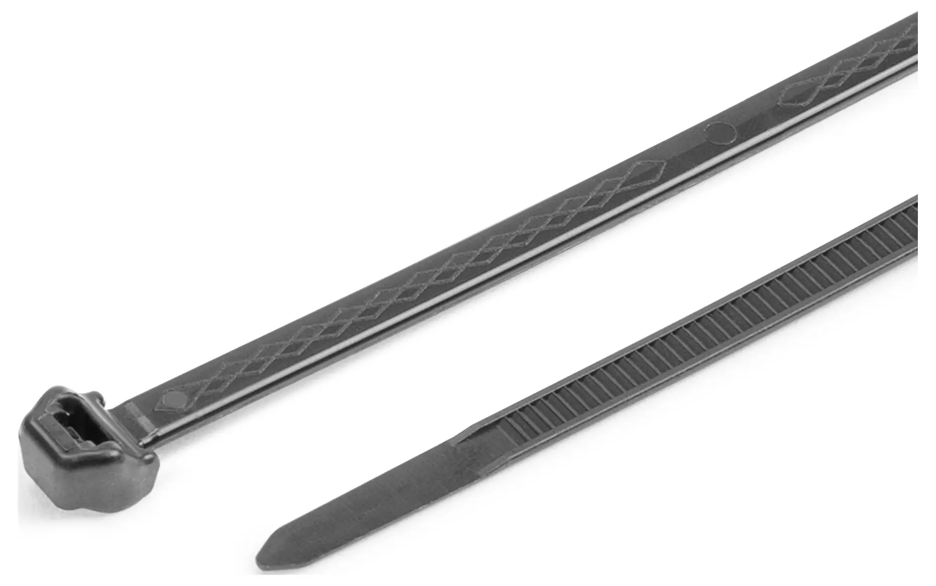 Кабельная стяжка HellermannTyton S50ROS-PP-BK 118-00272, 200 мм, полипропилен (ПП), 100 шт.
