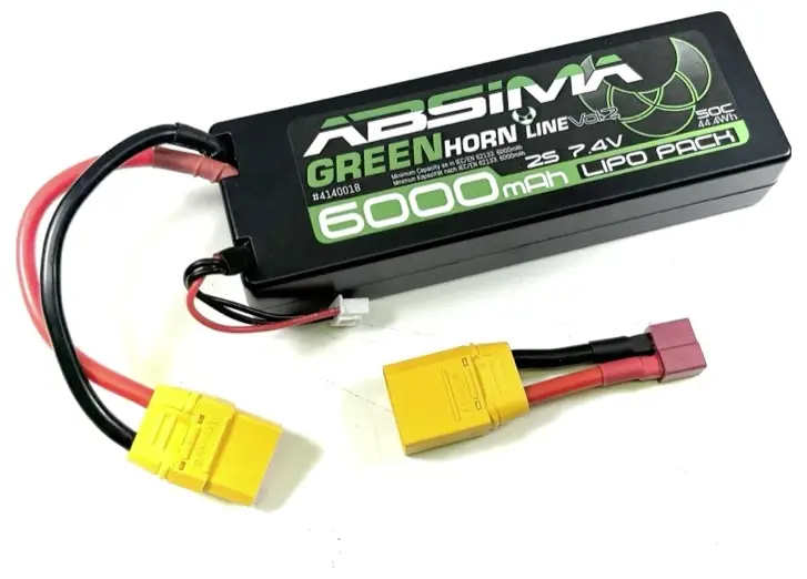 Аккумулятор (LiPo) 7,4 В 6000 мАч 50 C Absima Stick XT90