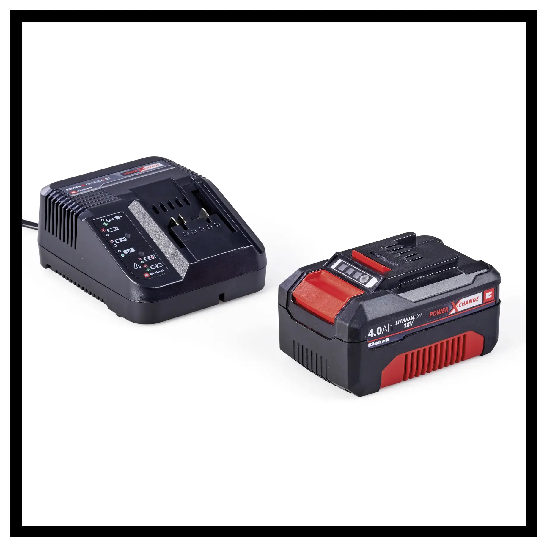 Аккумуляторная угловая шлифовальная машина Einhell TC-AG 18/115 Li (1x4,0 А·ч) Power X-Change 4431133