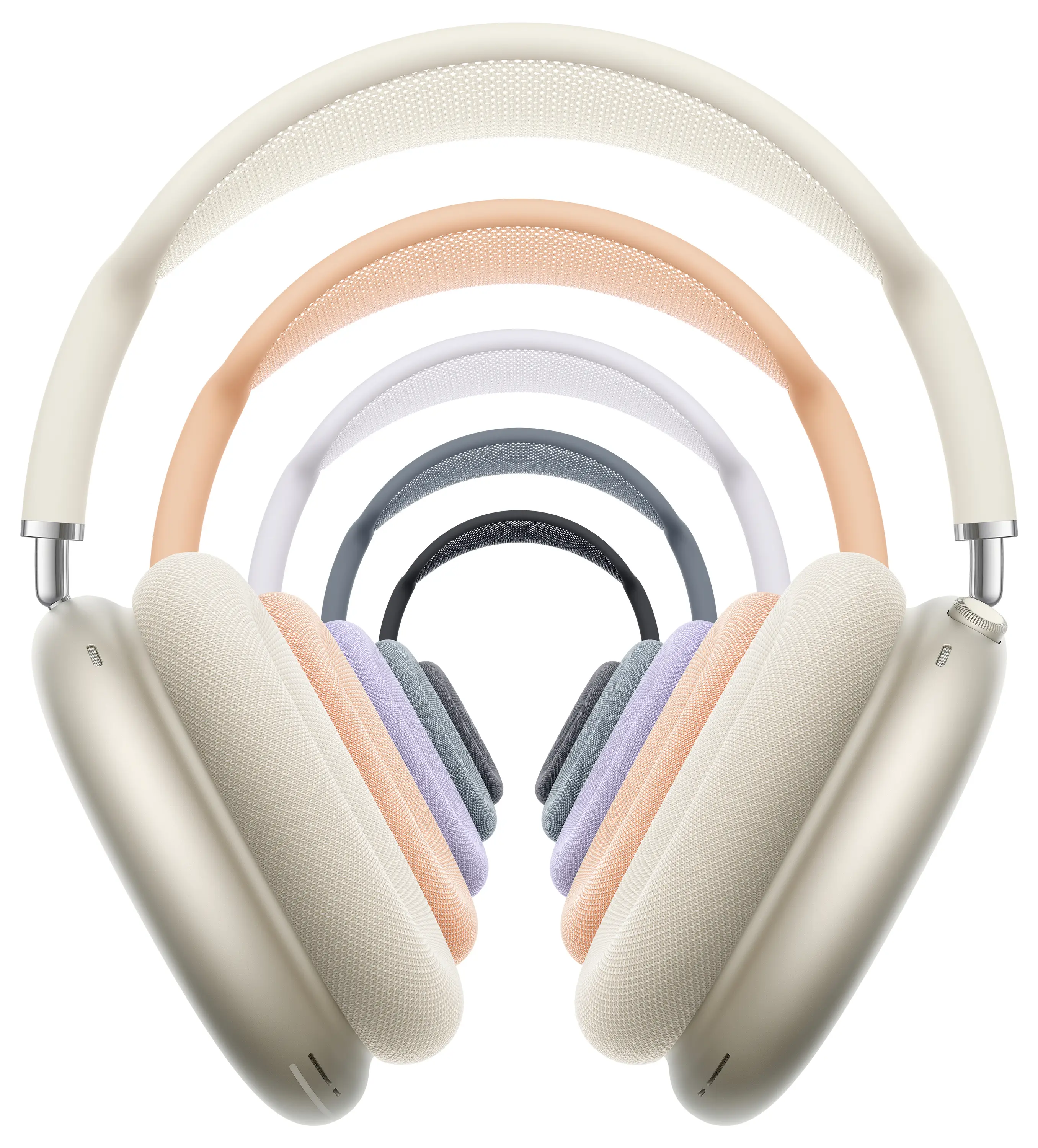 Apple AirPods Max Bluetooth стереонавушники з білим шумозаглушенням, гарнітура з мікрофоном та шумозаглушенням