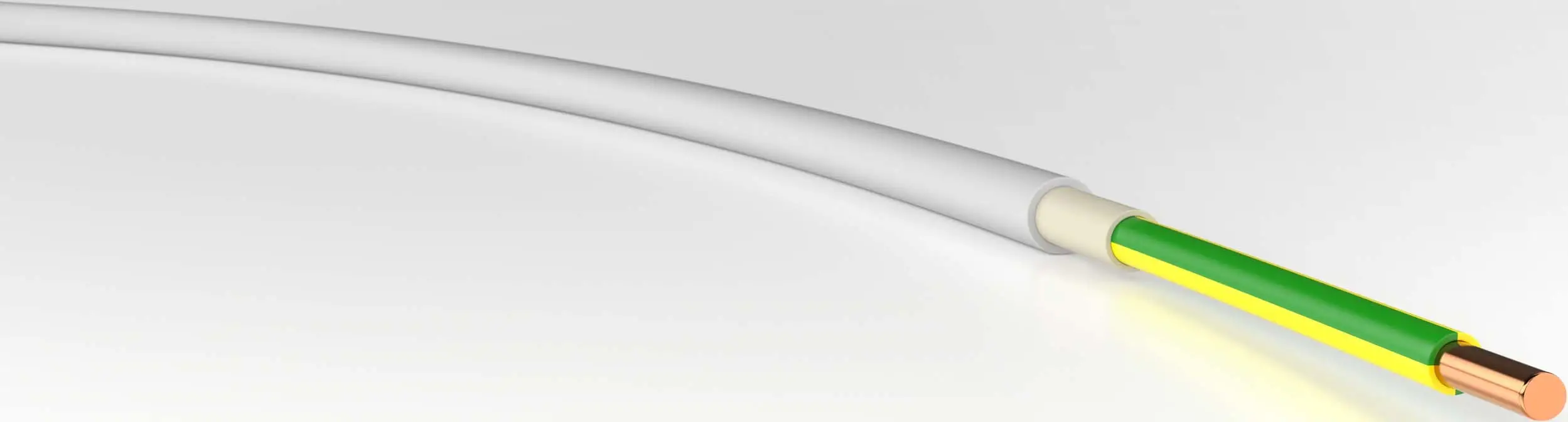 Кабель питания VER NYM-J 1x16 Eca Ri.50, 1 x 16 мм², 50 м, серый