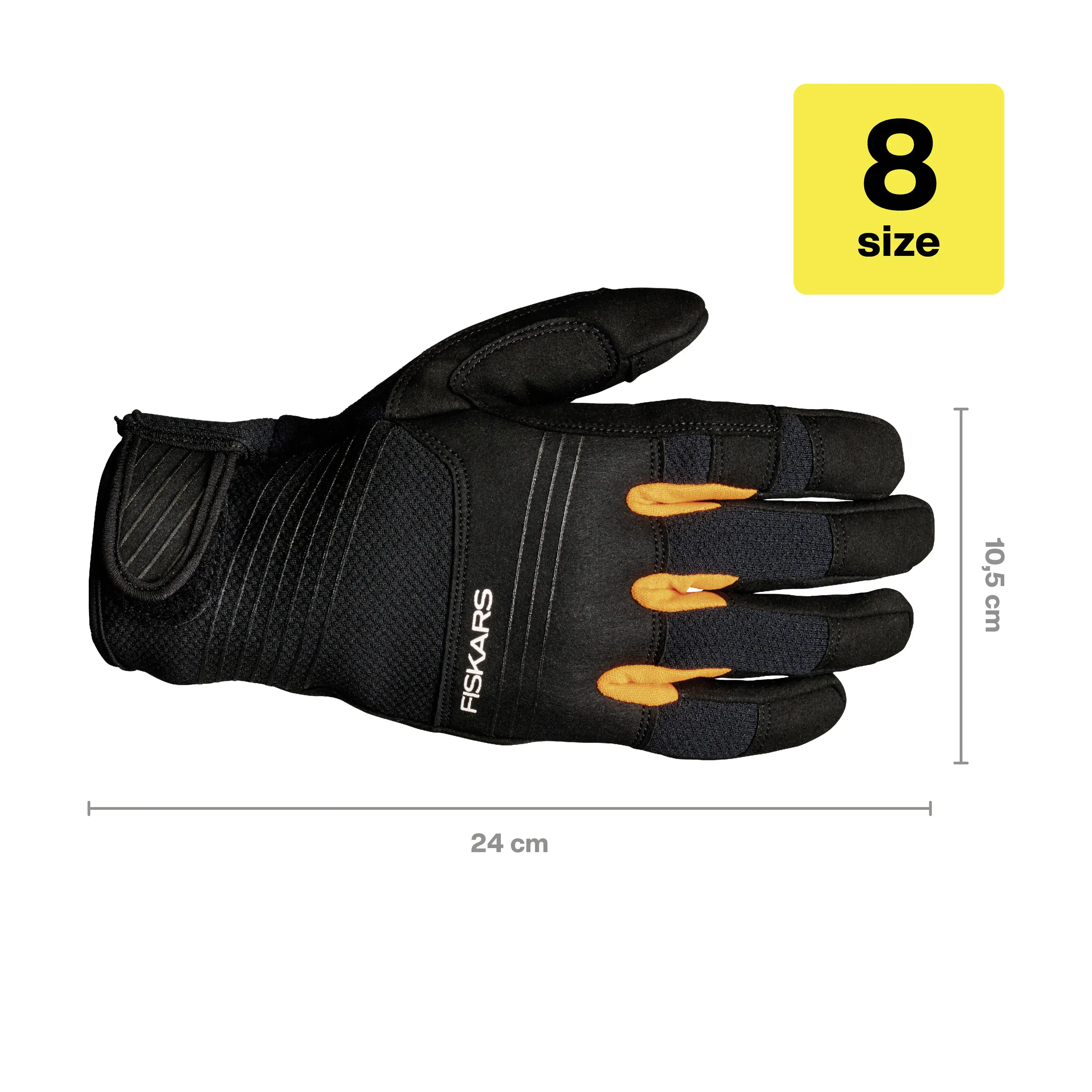 Fiskars 1071129 черные, 1 пара