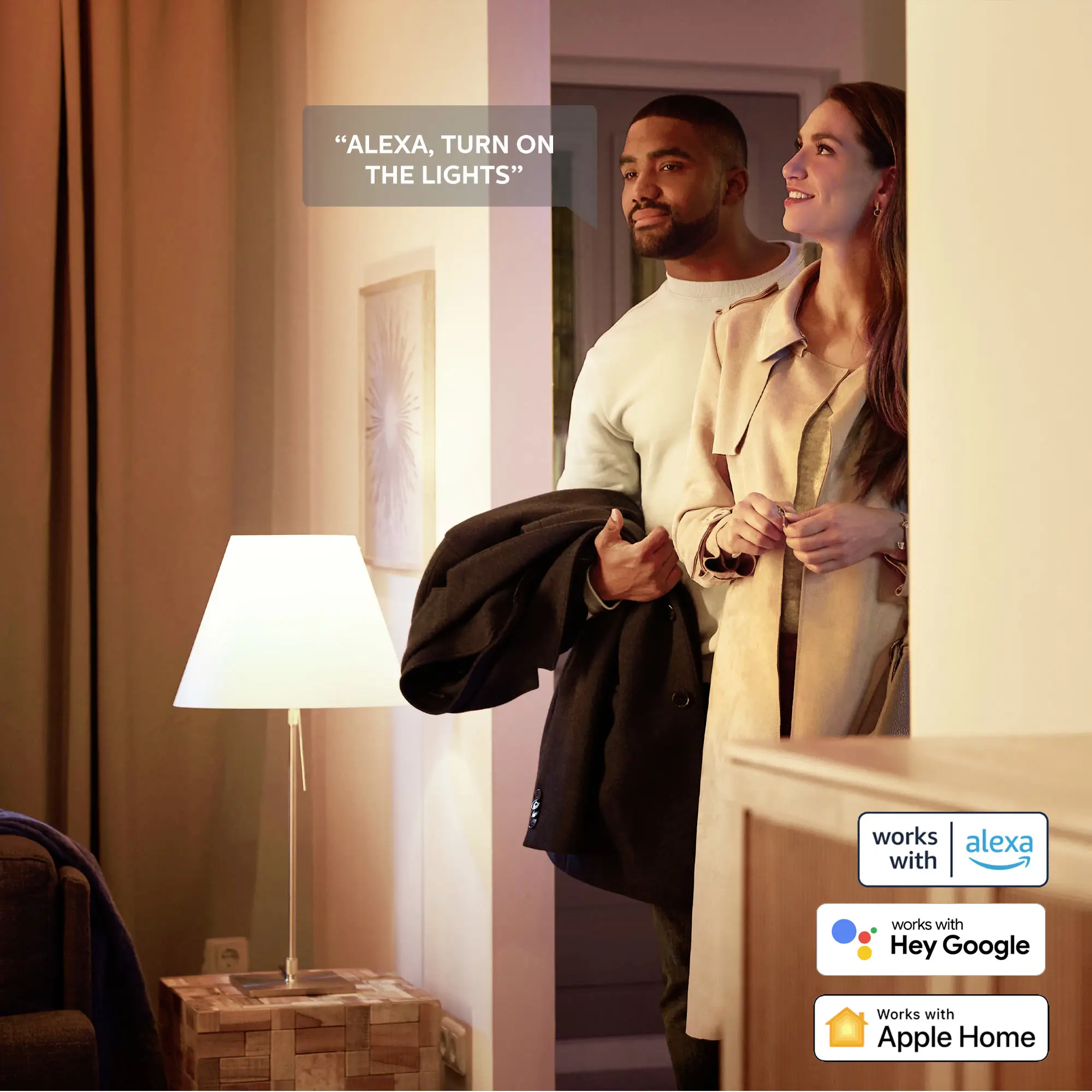 Светодиодная лампа Philips Hue 23017000 EEK: E (A - G) HueW GU10, теплый белый свет