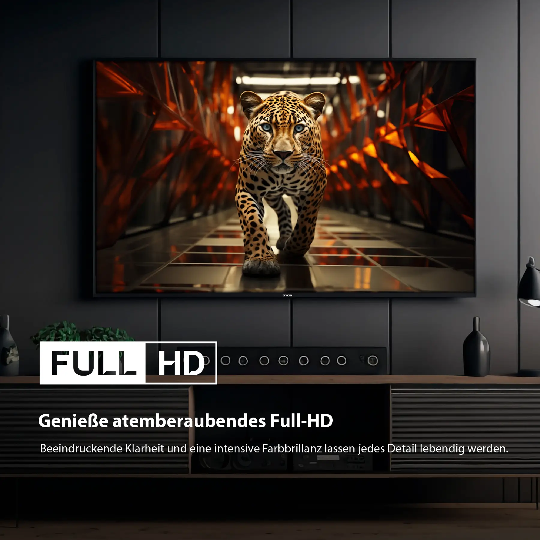 ЖК-телевизор Dyon Ultimax 32F-TI, 32 дюйма, Full HD (1920 x 1080 пикселей), 60 Гц