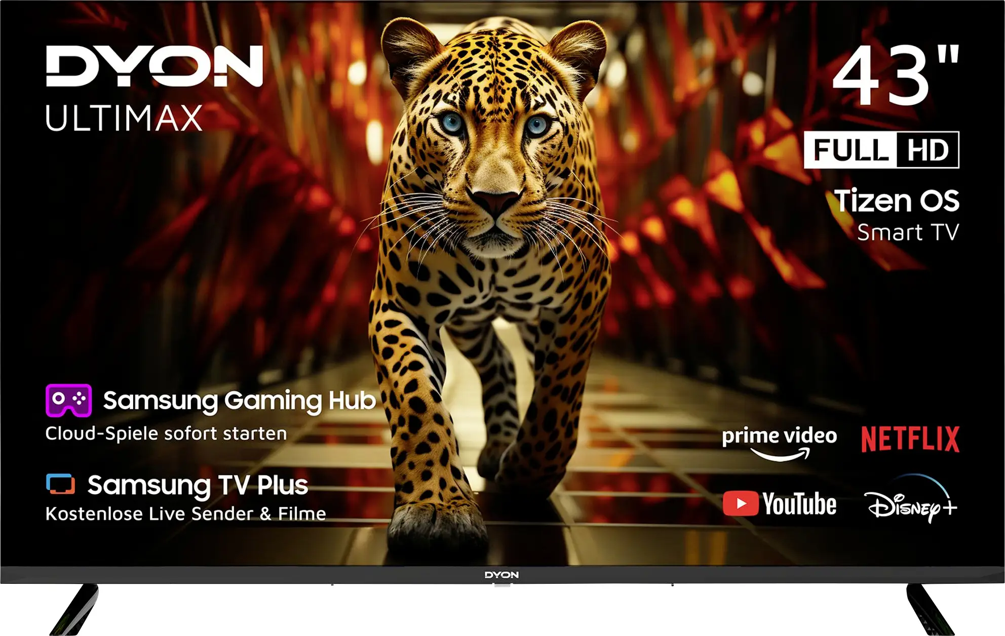 ЖК-телевизор 43 дюйма Dyon Ultimax 43F-TI, Full HD (1920 x 1080 пикселей), 60 Гц