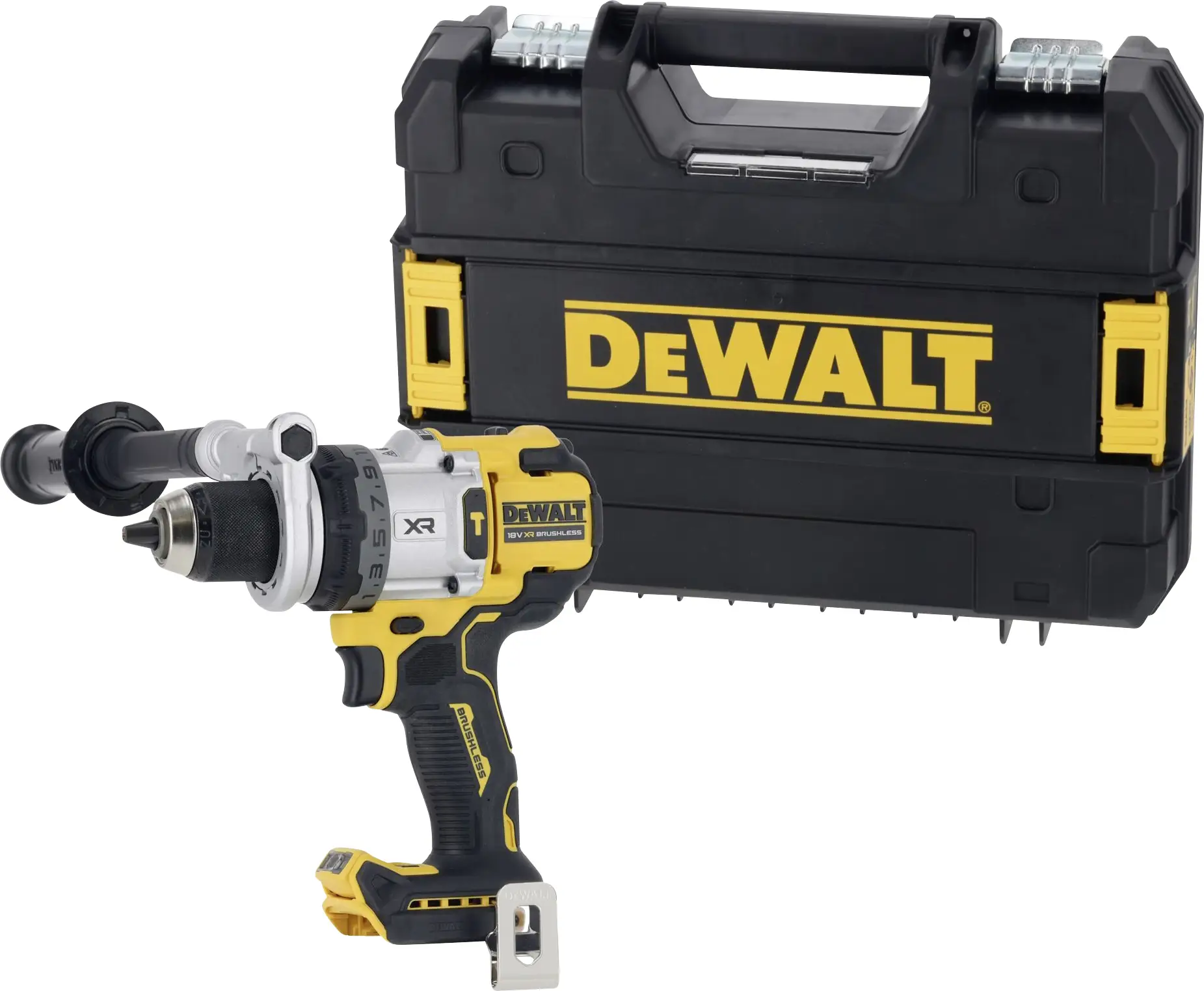 DEWALT DCD1007NT-XJ 3-швидкісний акумуляторний ударний гайковерт потужністю 1530 Вт без акумулятора, без зарядного пристрою